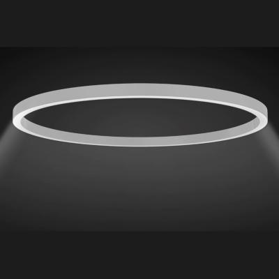 China LED Ring Pendant Light Minimalist Aluminum Round Profile LED Ceiling Light 1.5m With 5 Years Warranty for sale