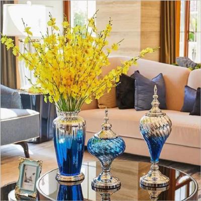 China Modern Unique Glass Hotel Restaurant Bedroom Living Room Decoration Interior Home Decorative Items for sale