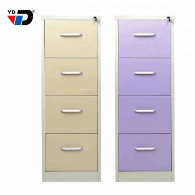 China Red 4 Drawer Apartment Adjustable (Height) Metal Filing Storage Cabinet From Luoyang Chinese Original Furniture for sale