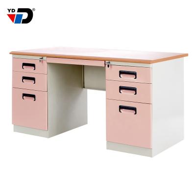 China Factory direct sale office furniture computer table PC desk/high quality steel desk for sale