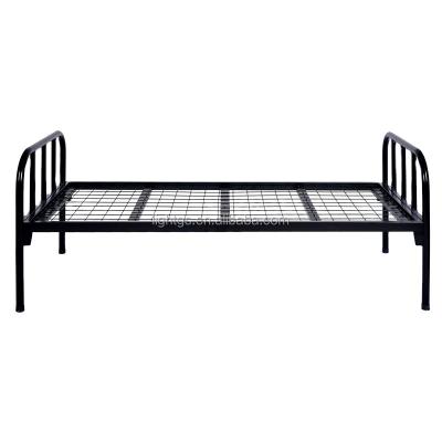 China (Size) cheap single modern steel adjustable metal bed for wholesale reference FOB price for sale