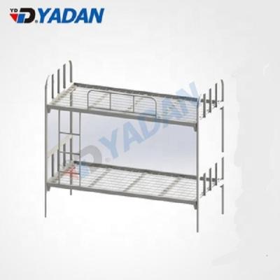 China 100% regeneration and reuse of factory sale price double or triple metal cheap direct durable bunk bed for sale