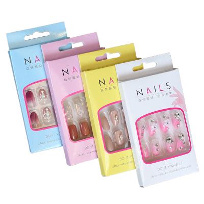 China Recycled Materials Custom Fake Nail Packaging for sale