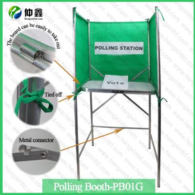 China Another Person Metal Voting Booth Aluminum Polling Station / Outdoor Election Booth for sale