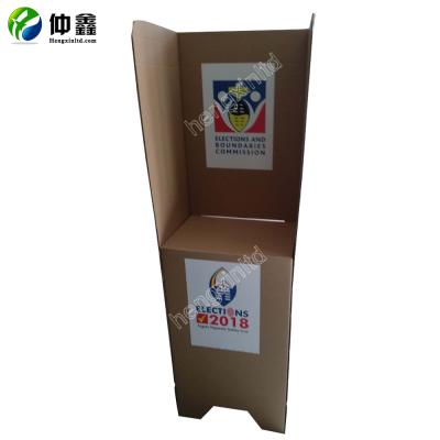 China factory recyclable polling booth for general election/voting table for Swaziland election for sale