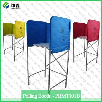 China Recyclable Customizable Eco - Friendly Plastic Voting Booth / Voting Booth for sale