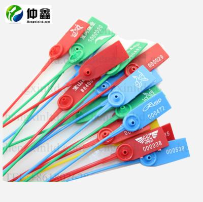 China Factory Direct Plastic Truck Plastic Seals HXB006 Strap Seal,ISO Security Plastic Seal Lock for sale