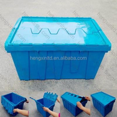 China Recyclable plastic turnover box, logistics container box for sale