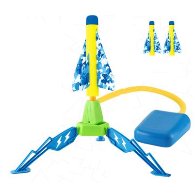 China Factory OEM Durable Boy Plastic Soft Air Rockets Sport Toys Gift For Stomp Rocket Toys for sale