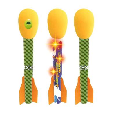 China Durable Foam Stomp Rocket Launcher Toy Air Powered Rocket For Kids for sale