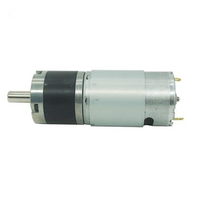 China Car 36mm Robot Walking Planetary Gear Motor 555 Gear Motor 24V Full Metal Gear Motor for sale