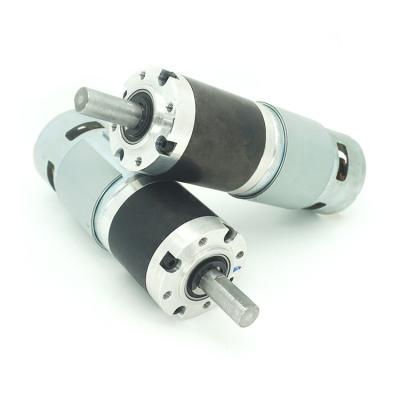 China Car 775 planetary gear motor with 42mm reducer dc gear motor 24v high torque can be forward and reverse speed regulation motor for sale