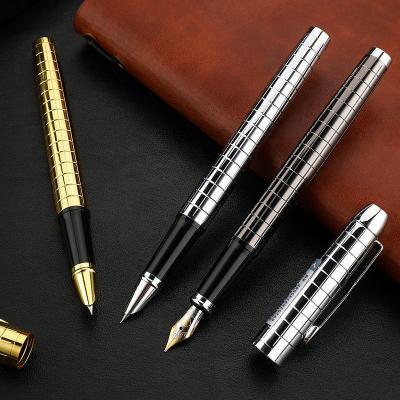 China Promotional Fountain Pen 03925 Metal 0.5mm Metal Fountain Pen High Quality Writing Signing Calligraphy Office Durable Luxury School for sale