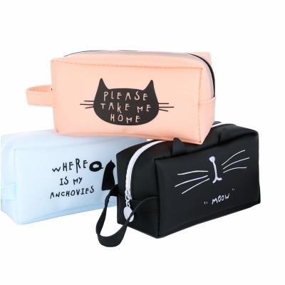 China Soft Material School Pencil Case Silicone Zipper Protector Girls Boys Silicone Pencil Case Eco-friendly Durable Box 04892 for sale