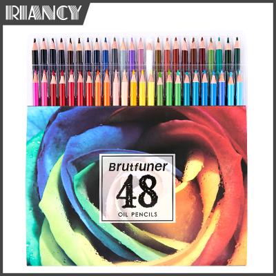 China Custom Wooden Rod 48-Pack Graffiti Eco-Friendly Color Pencil Set Children's Color Crayon Eco-Friendly Paint Color Pencil 05865 for sale