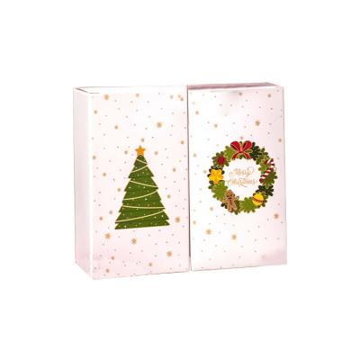 China Advent Calendar Christmas Chocolate Cardboard Recyclable Luxury Box Packaging Macaron Cookie Candy Gift Box Elegant Paper Packaging Boxes for sale