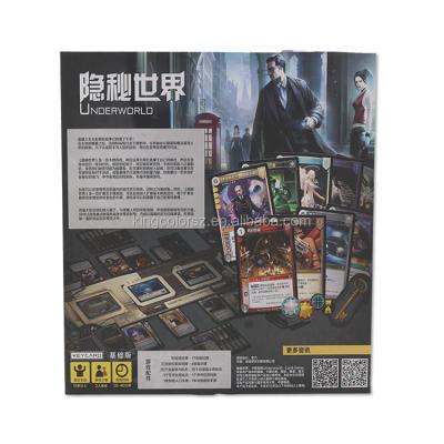 China Paper Custom Design High Quality Board Game , Printing Custom Board Game for sale