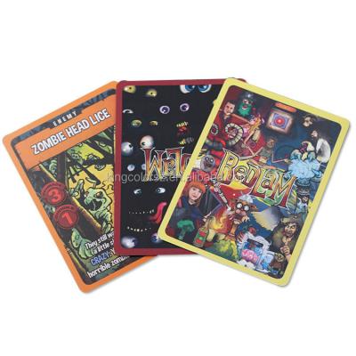 China Eco-friendly Double Paper Makers Custom Decks Role Playing Card Printing Design Card Game for sale