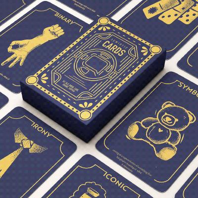 China Popular Custom Two Piece Entertainment Custom Luffy Game Anime Figure Printing Playing Game Paper Logo Gold Poker Cards for sale