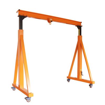 China Gantry Simple Crane Structure Manual Gantry Crane with Manual Crane for sale