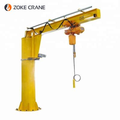 China Jib Crane Warehouse Pedestal Free Standing Jib Crane 250 Kg for sale