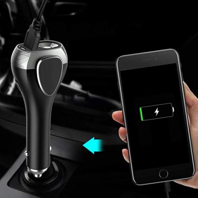 China 2019 new fashion mobile phone instrument rechargeable car charger for lady for sale