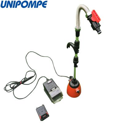 China Family Houses Water For Pump 20V Lithium Battery Mini Rain Pump DC Cordless Clear Pump For Family House for sale