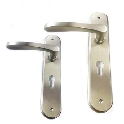 China Modern Furniture Cabinet Main Door Handles Locks Zinc Accessories Luxury Push-Pull Door and Window Handles for sale