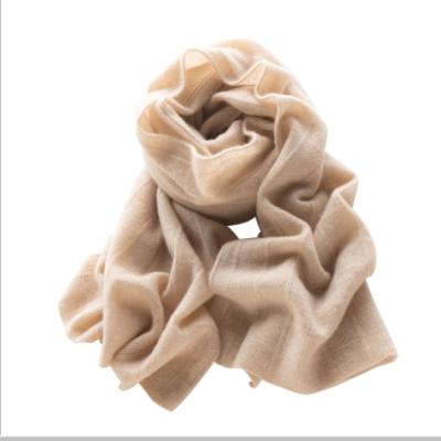 China Anti-wrinkle cashmere long scarf for women in autumn and winter pure cashmere shawl knitted cashmere bib neck cover for men and women for sale