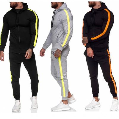 China Breathable Trending 2021 Autumn Long Hoodies Sports Suit Custom Made Mens Sweatsuit 2 Piece Set Clothing for sale