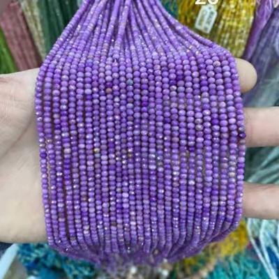 China Polished Beads Strand Size Beads Link On Real Stones Single 3*2Mm Phosphosiderite Natural Stone Bead For Jewelry Making for sale