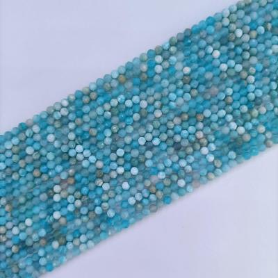 China Polished Beads Strand Hot Selling 4mm Amazonite High Quality Natural Loose Stone Beads for sale