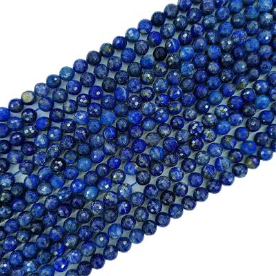 China Polished Beads Strand Lazulite Crystal Stone Beads Bulk 8Mm Natural Loose Beads for sale