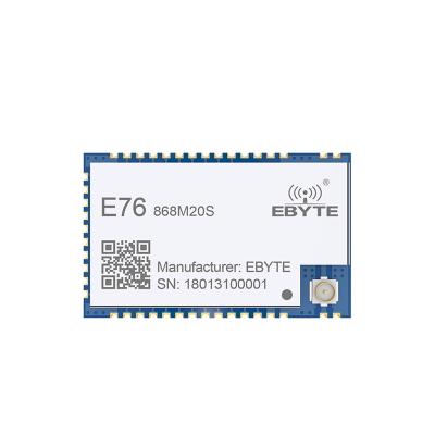 China IoT Module E76-868M20S EFR32PG1 SMD 868MHz 20dBm Wireless Remote Control Module Long Range 2500m SoC Transceiver Module for sale