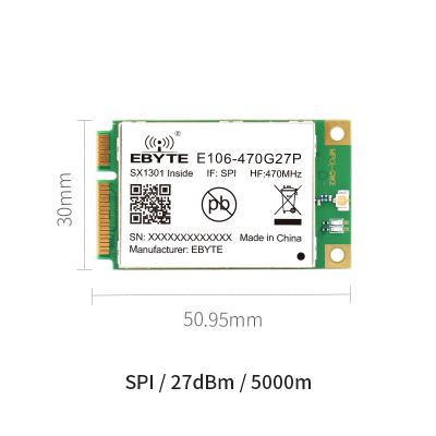 China LoRaWAN Gateway E106-470G27P SX1301 433MHz LoRaWAN Gateway Module For LoRaWAN LoRa WAN Sensor Water Meter for sale