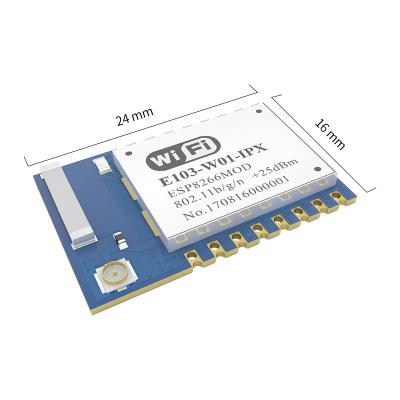 China IOT Modules E103-W01-IPX Solutions Wholesale Esp8266ex Internet Module Wifi Module 100mw Low Cost Wireless Wifi Module Esp8266-IPX for sale