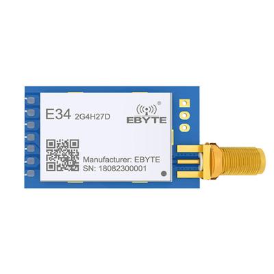 China 500mW E34-2G4H27D 2.4ghz uart RF Transceiver Module 5km Long Range nRF24L01+ Transmitter and Wireless Receiver Module 21*36 mm for sale