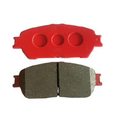 China China Professional Semi Metallic Auto Brake Pads For Lexus 670K OEM Size for sale