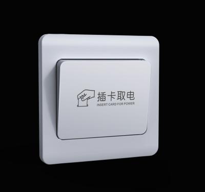 China Hotel-Anerkennungs-Sensor-Karten-Energie-Timer-Verzögerungs-Lichtschalter feuerbeständig zu verkaufen