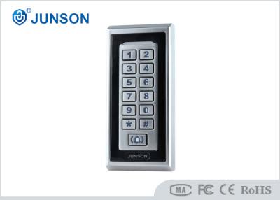 China Waterproof & Back-Lit Metal Key Buttons Standalone RFID Access Controller JS-K353E for sale