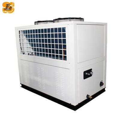 China Factory Cool HVAC Refrigeration Efficiency High Level Air Cooled Screw Type Water Chiller for sale