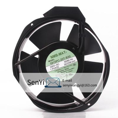 China Original Japanese NMB17238 0.18A 35W 230V 5915PC-20T/22T/23T-B30/B20 Cabinet Fan for Hotels for sale