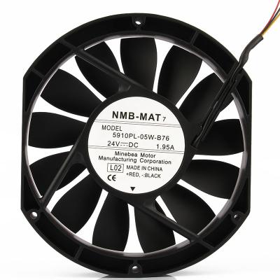 China Original New Japanese MEpea NMB 5910pl-05w-b76 1.95A 24v 17025 172x150x25mm 17cm Hotels 17225 24V Inverter Fan for sale