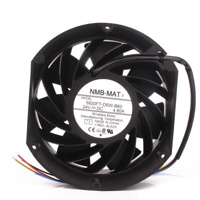 China Japan NMB 5920VL-05W-B60/B70/B80/B89 24V 172x150x51 17cm large air volume hotels fan 17251 high air volume inverter fansedge axial flow for sale