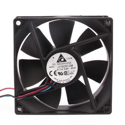 China Durable Hotels delta DELTA AFB0912M 9025 9CM 92X92X25mm 12V 0.20A speed measuring chassis fan bakerombre centrifugal fan for sale