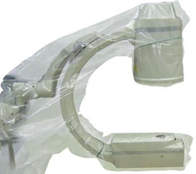 China EN 13795 C-Arm Cover Drapes Transparent Polyethylene For Complicated Surgical for sale