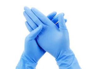 Chine Gants en nitrile bleus jetables médicaux Gants d'examen de sécurité sans poudre à vendre