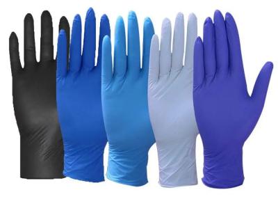 China Guantes superiores disponibles del artículo y del nitrilo de los guantes resistentes de la mano para la protección en venta