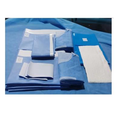 China Ethylene Oxide Sterilized Sterile Surgical Packs Non Woven Fabric Protection Packs en venta