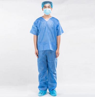 China Unisex Breathable Tie On Disposable Surgical Gowns for Medical Protection for sale